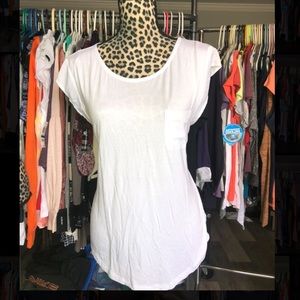 Calvin Klein white tshirt with pocket